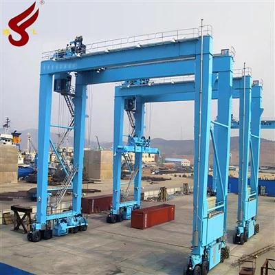 RTG Type Rubber Tyred Container Gantry Crane RTG Type Rubber Tyred Container Gantry Crane